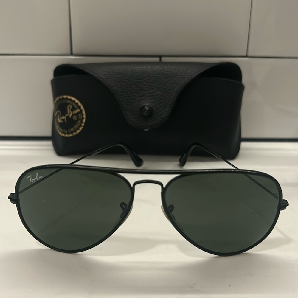 Ray-ban Black Aviators
